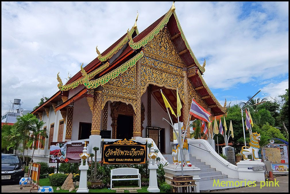 Wat Chai Phrakiat Temple-清迈必去景点