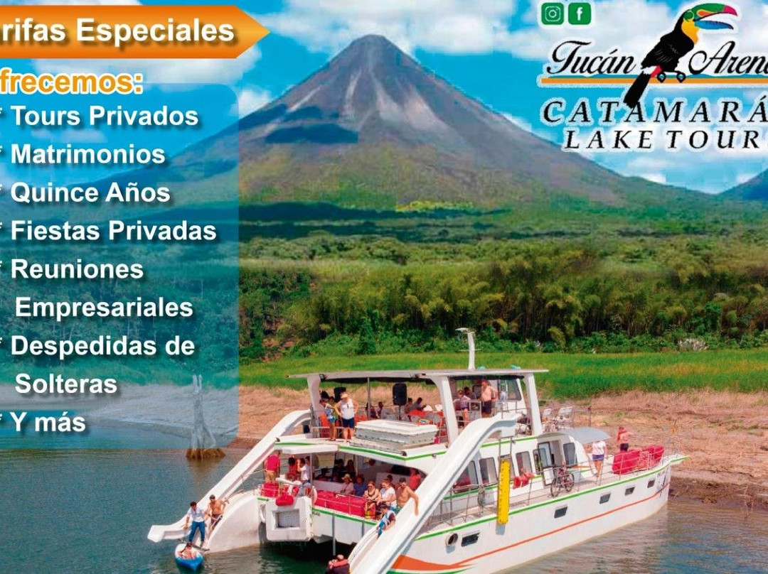 Catamarán Tucán Arenal景点图片