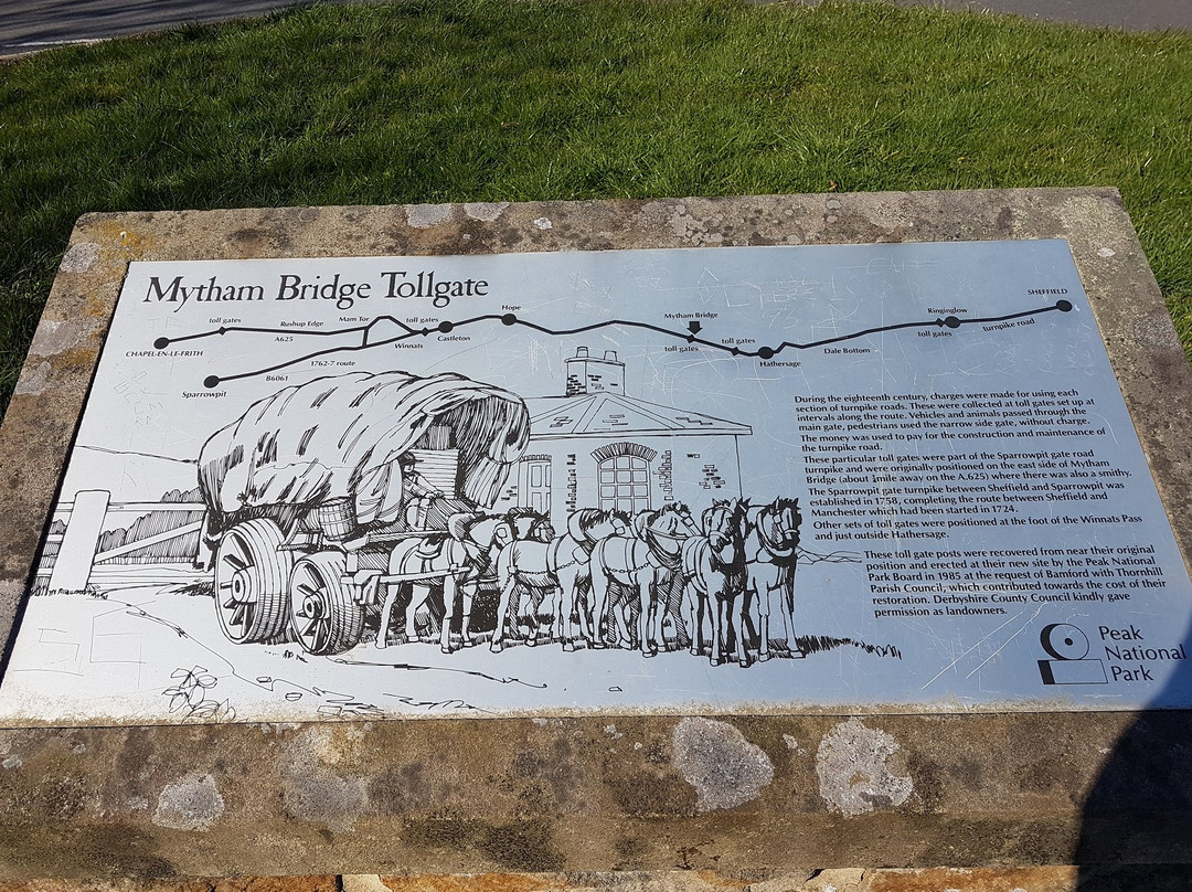 Mytham Bridge Tollgates景点图片