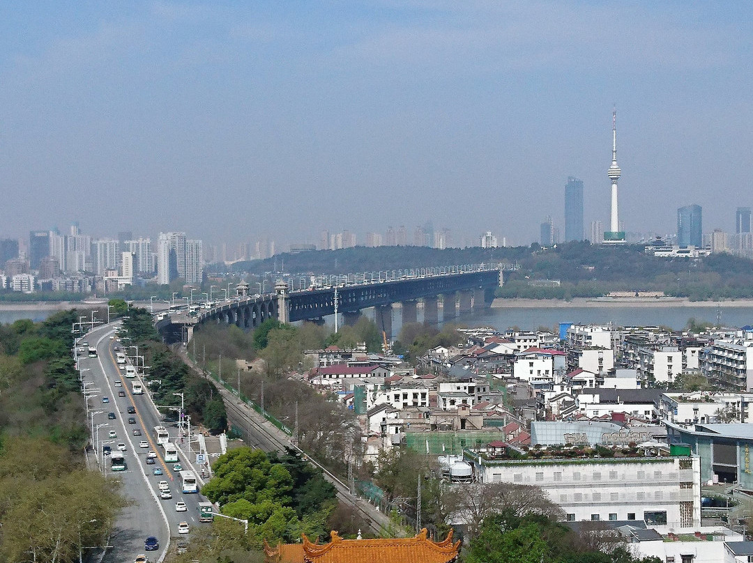 武汉长江大桥景点图片
