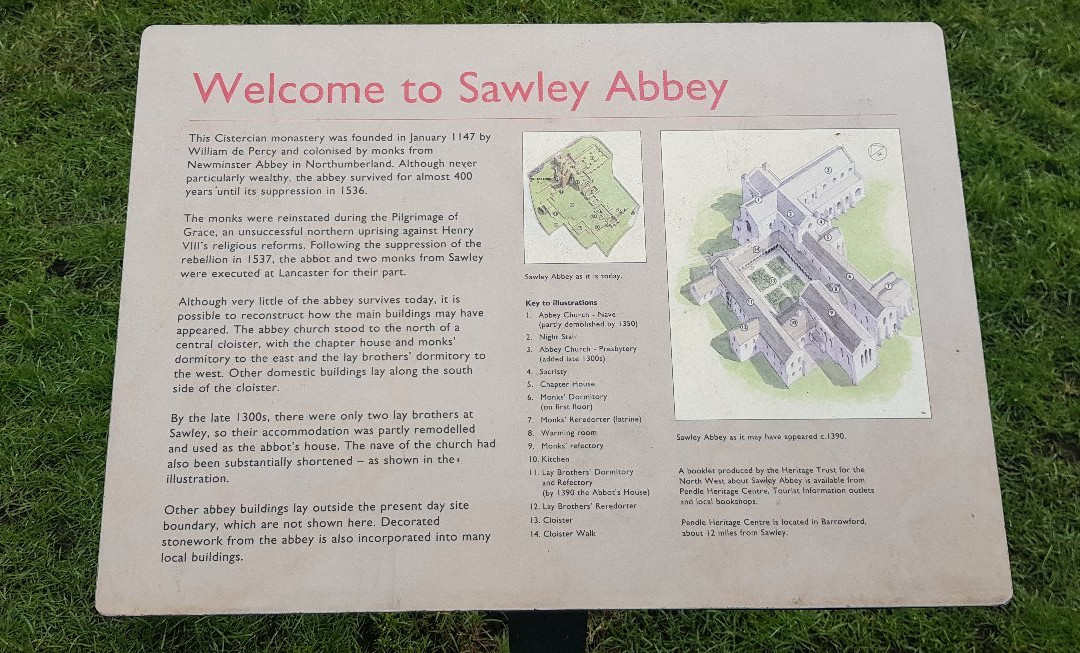 Sawley Abbey景点图片