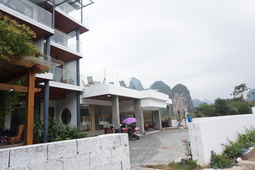 在水一方酒店（阳朔十里画廊遇龙河店）-浴室