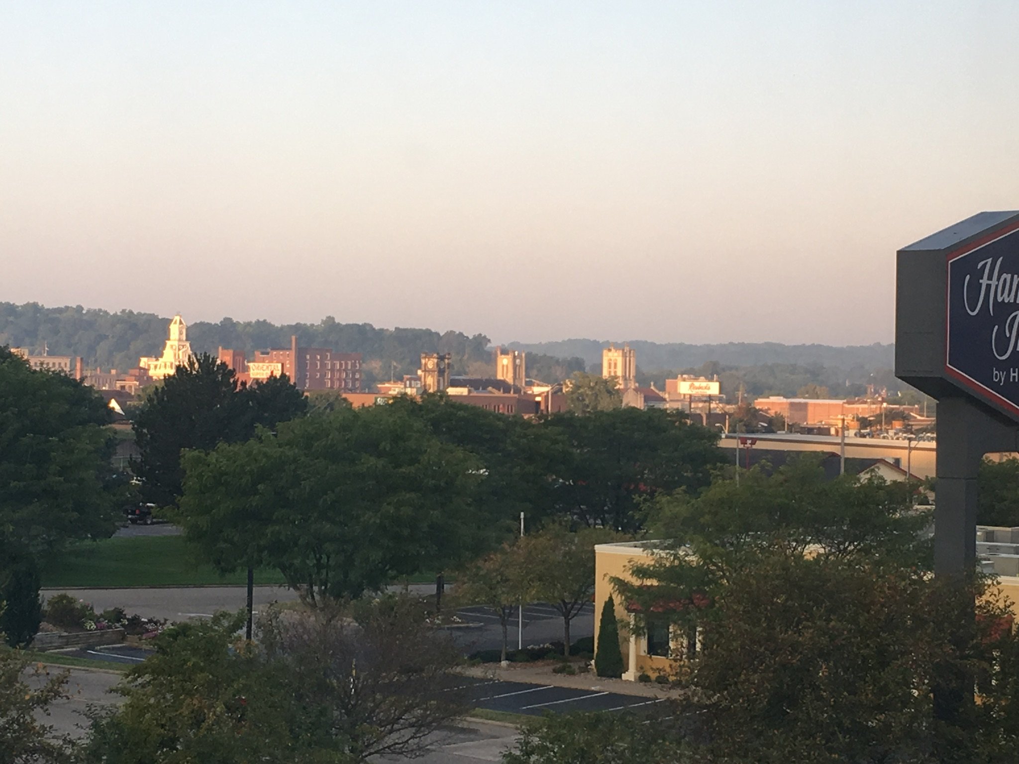 Hampton Inn Zanesville-酒店景观