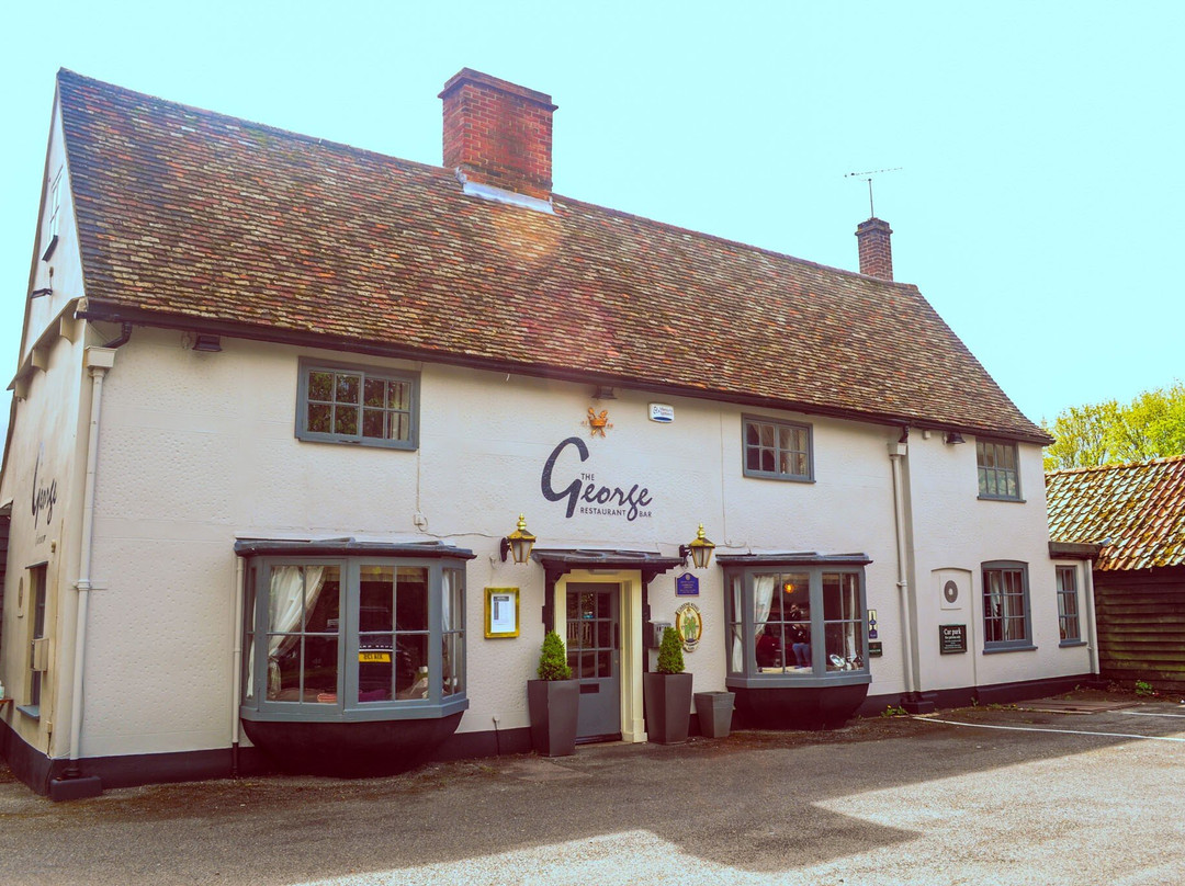 Hildersham餐馆和美食-George Inn