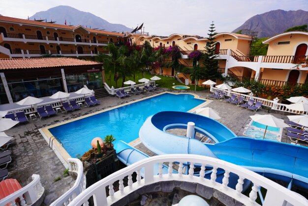 Hotel Lunahuaná River Resort-泳池