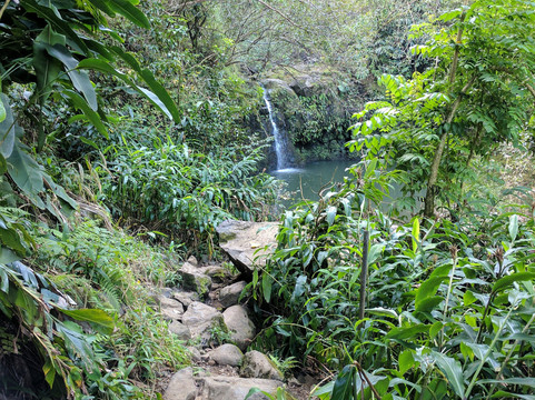 Haipua'ena Falls-毛伊岛必去景点