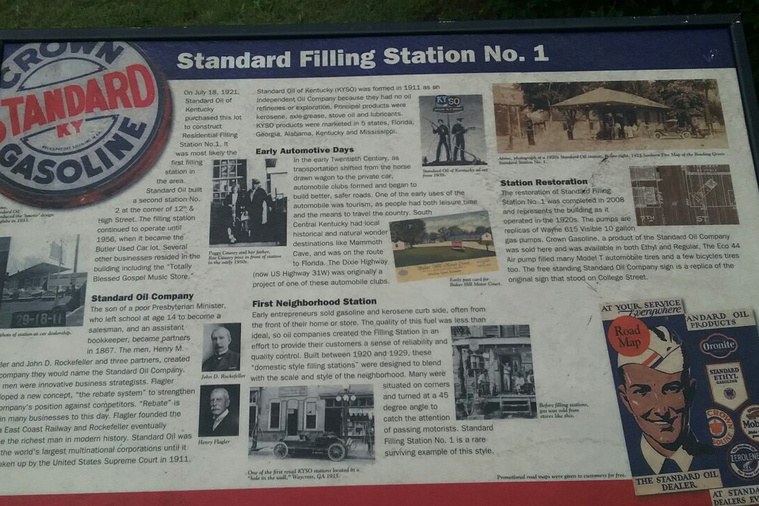 1921 Standard Oil Station-鲍灵格林必去景点