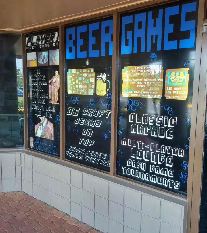Player 1 Video Game Bar-奥兰多必去景点