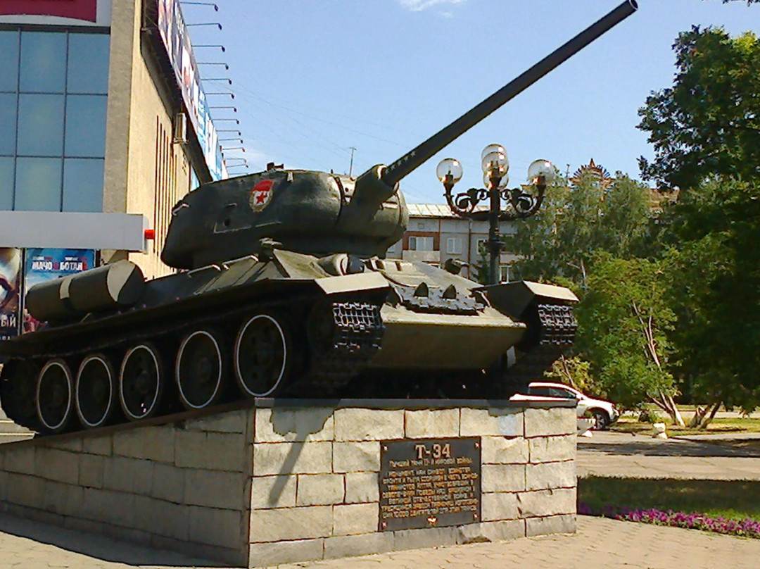 T-34 Monument-Barnaul必去景点