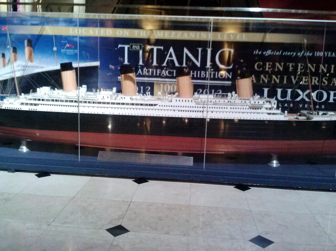 泰坦尼克文物展-拉斯维加斯必去景点