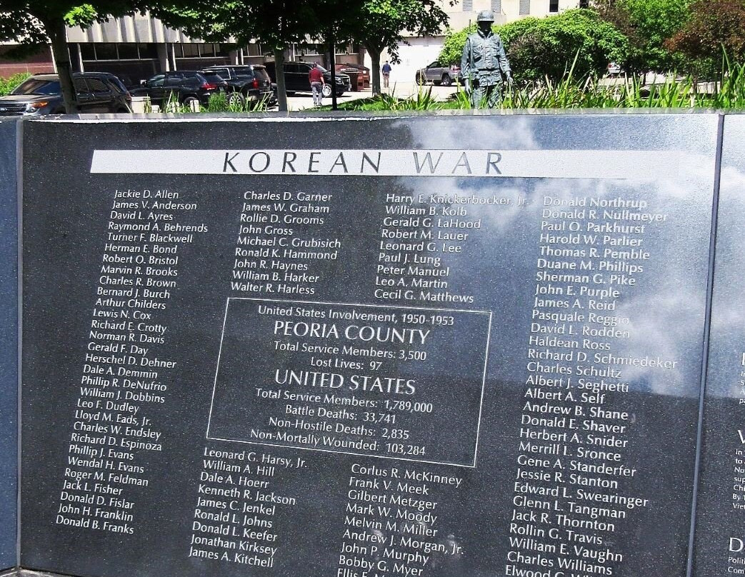 Courthouse Plaza Veteran Memorials