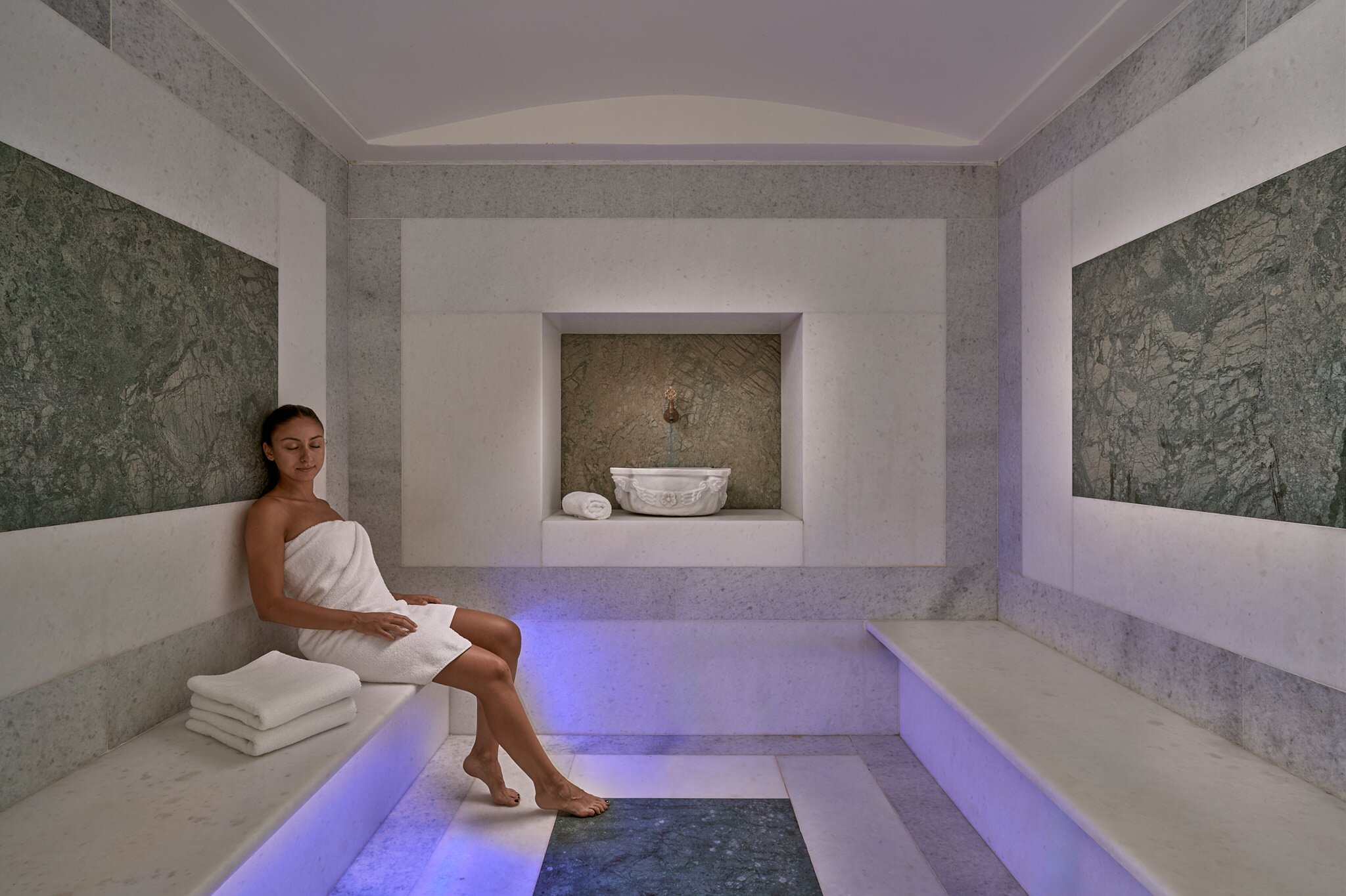 Ios Palace Hotel & Spa-浴室