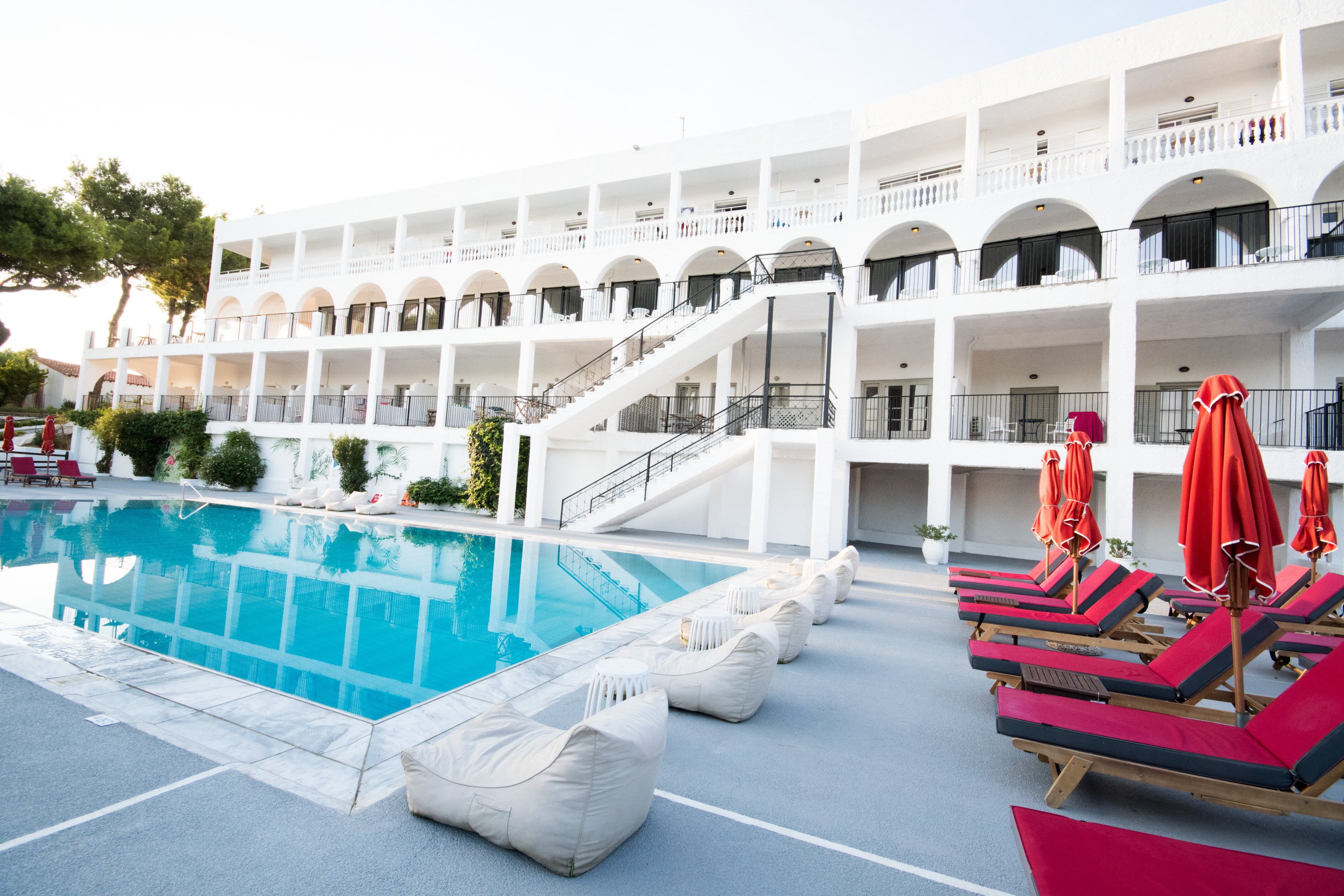 Skiathos Blu Hotel-泳池