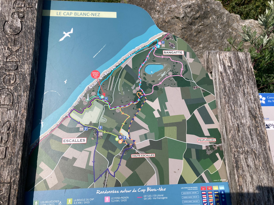 Cap Blanc-Nez-Escalles必去景点