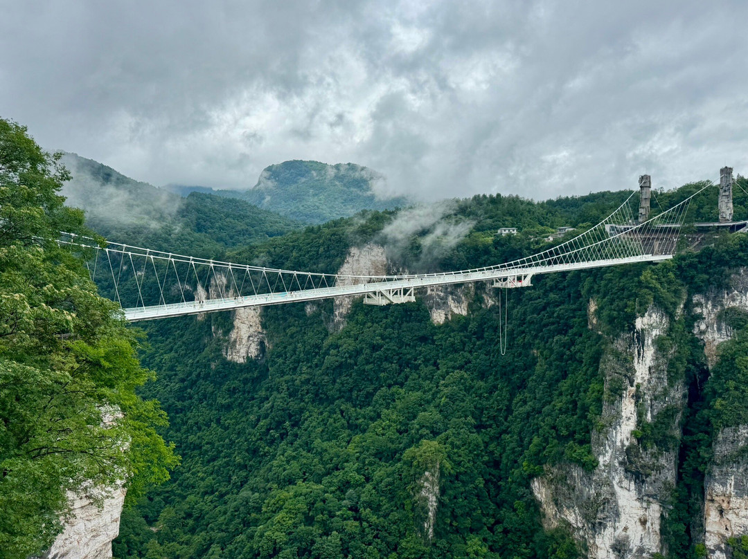 张家界玻璃桥-张家界市必去景点