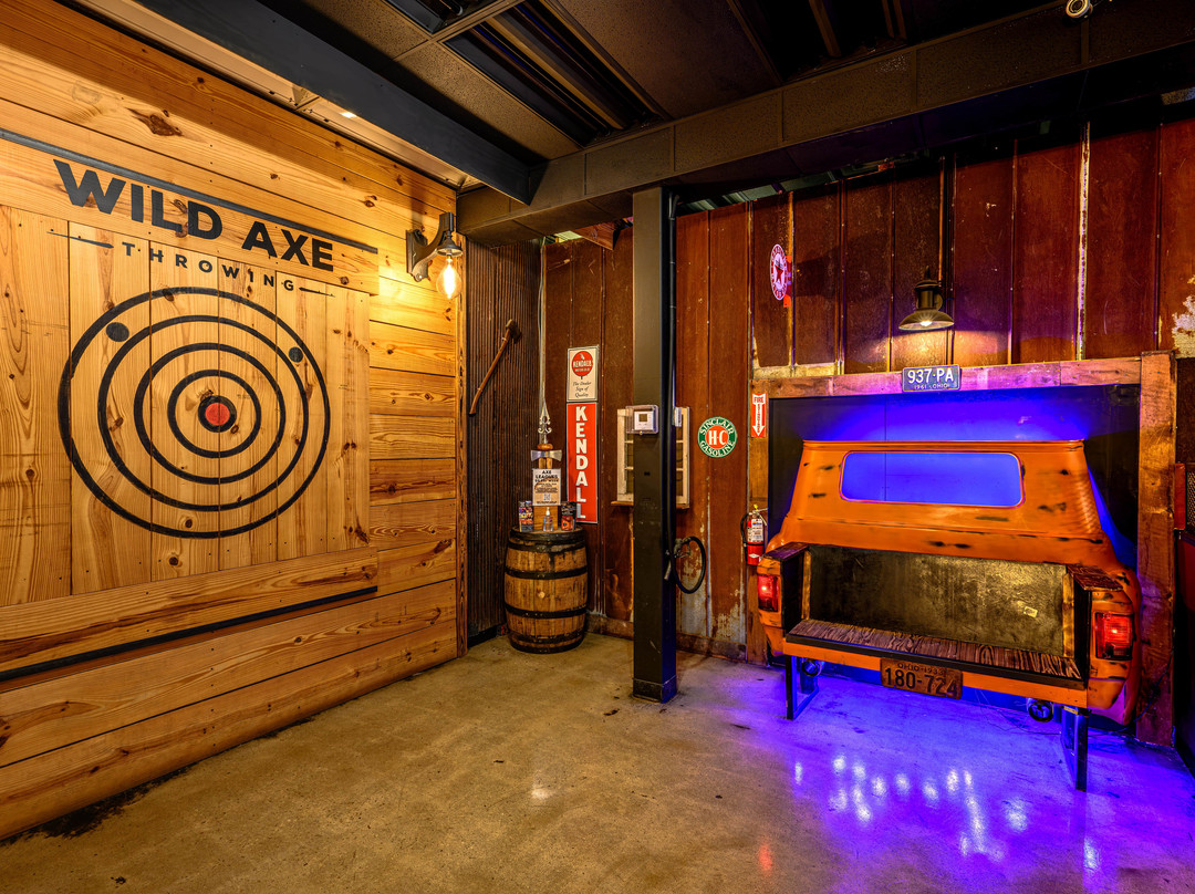 Wild Axe Throwing-代顿必去景点