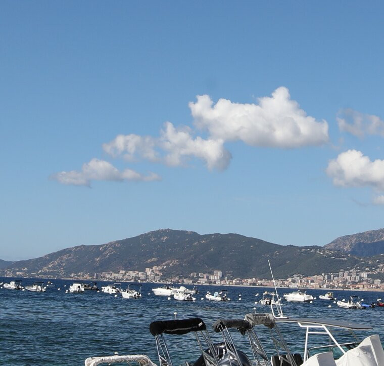 Le mouillage à Porticcio