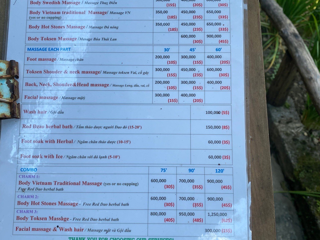 Charm Spa & Homestay-Ta Van必去景点