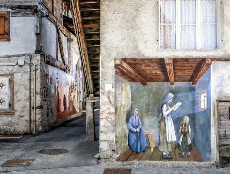Murales di Cibiana-Cibiana di Cadore必去景点