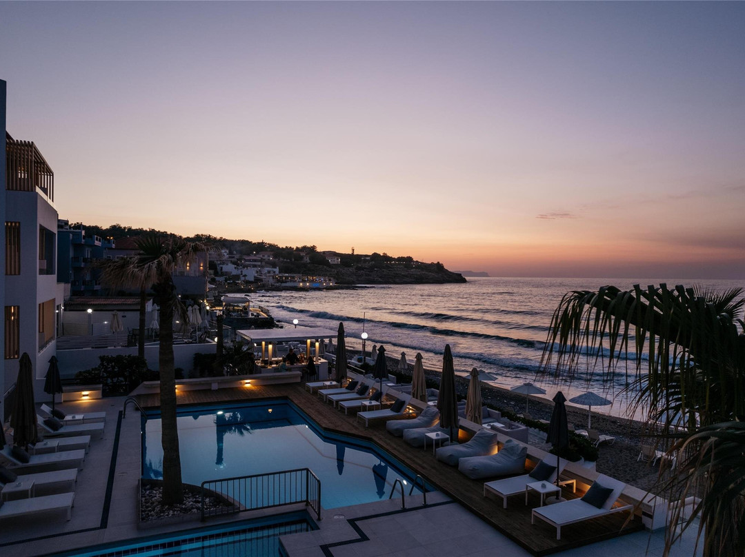 Atsipopoulo酒店住宿-Petradi Beach Lounge Hotel