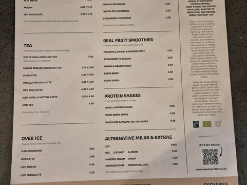 Esquires Coffee Westerham