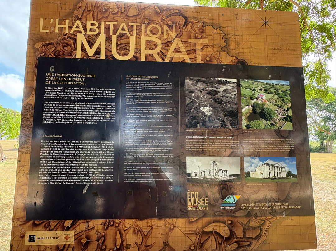 Habitation Murat-Grand Bourg必去景点