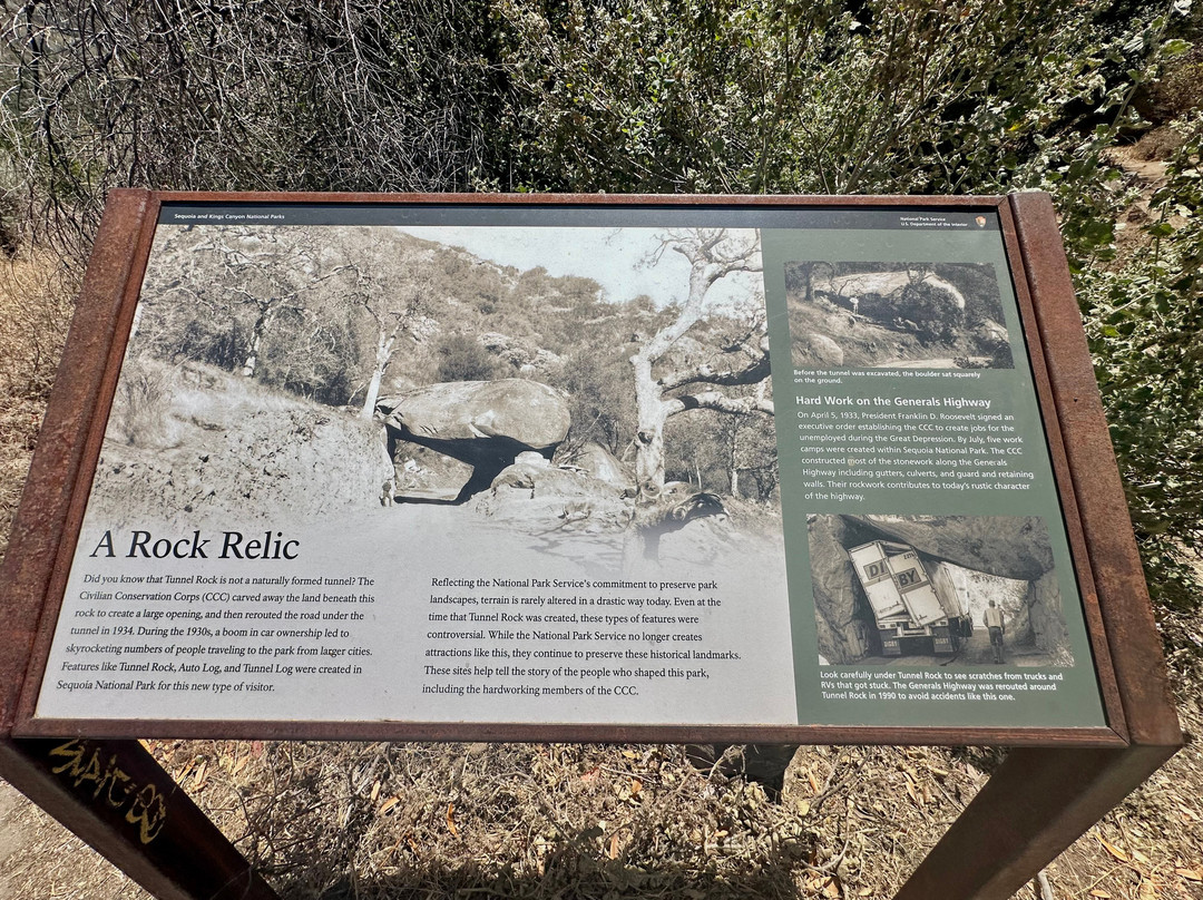 Tunnel Rock-红杉&国王峡谷国家公园必去景点