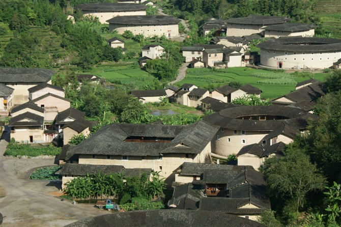 福建田螺土楼景点图片