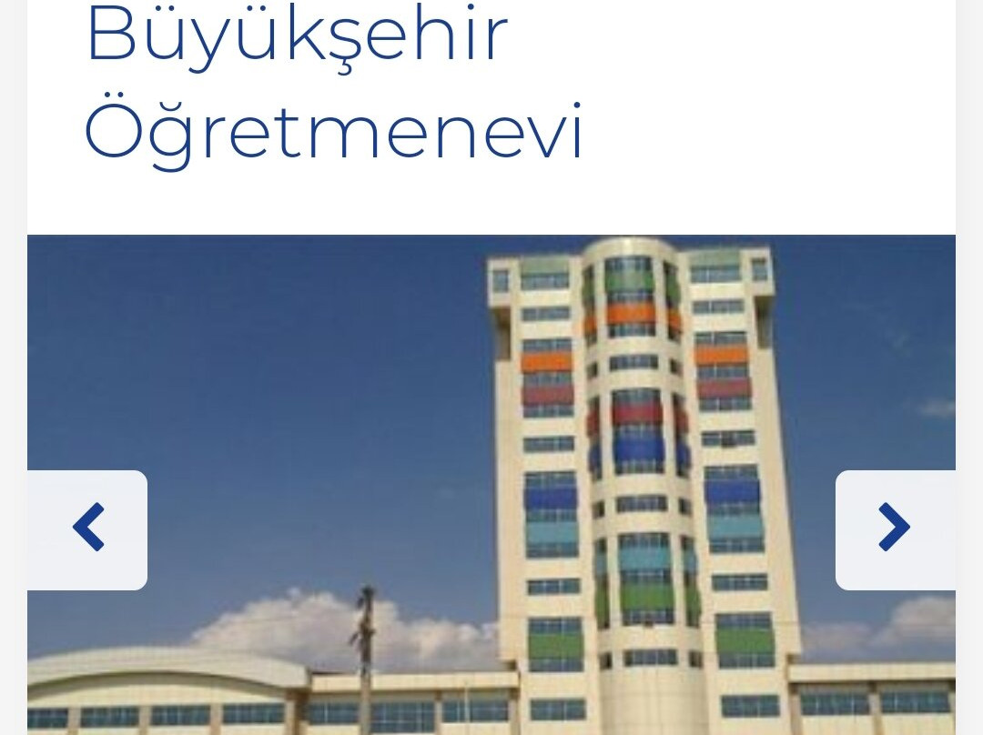 Diyarbakir Buyuksehir Ogretmenevi