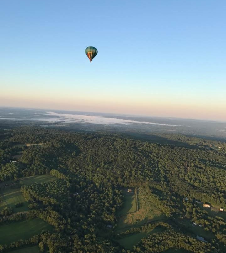 Balloons In Flight Over New Jersey景点图片