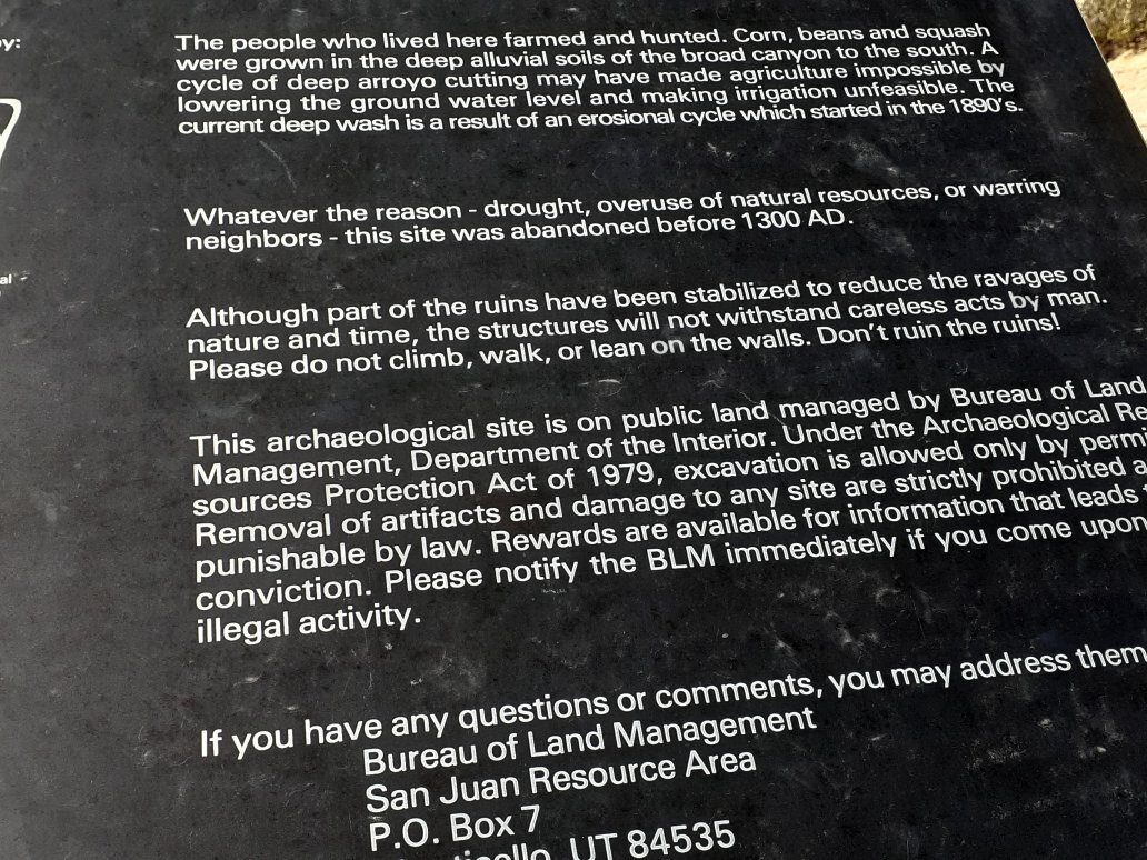 Butler Wash Archeological Ruin-布兰丁必去景点