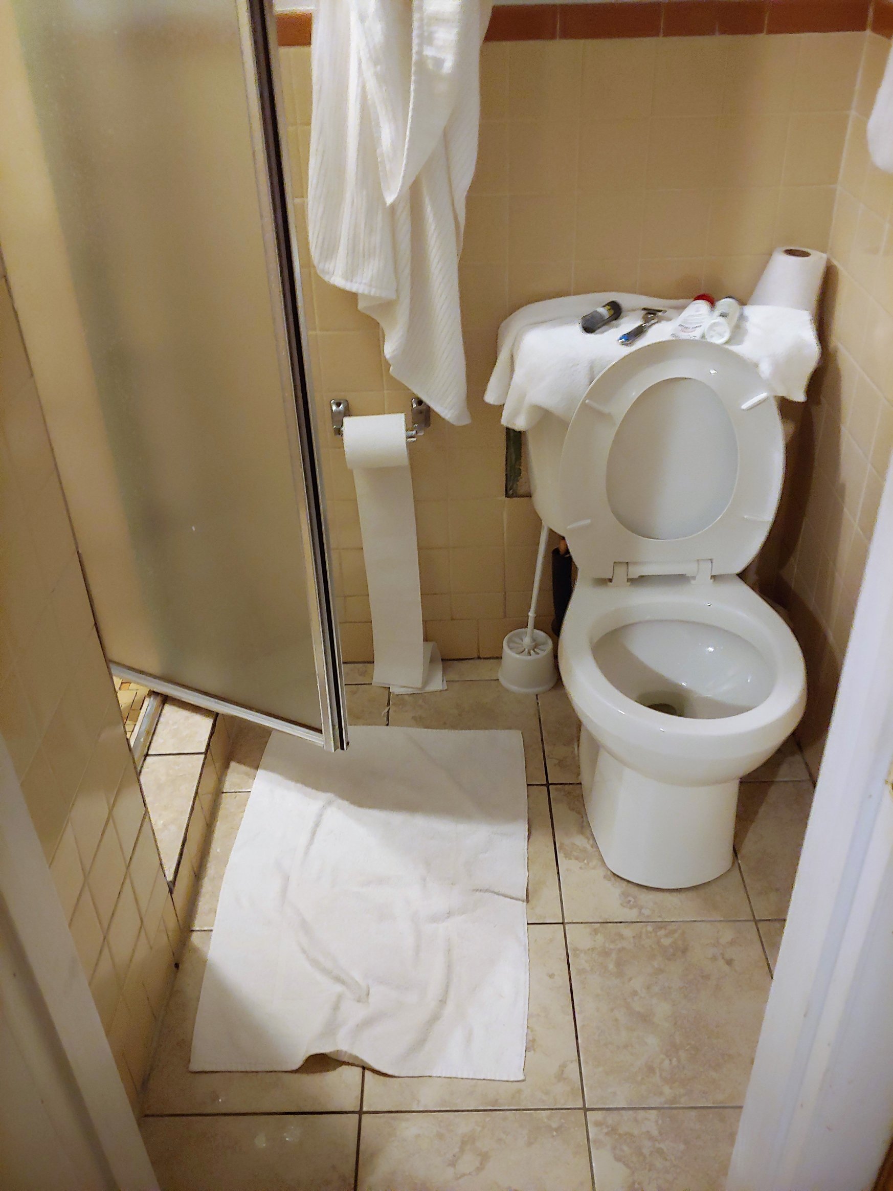 Phillips Historic Motel & Cottages-浴室