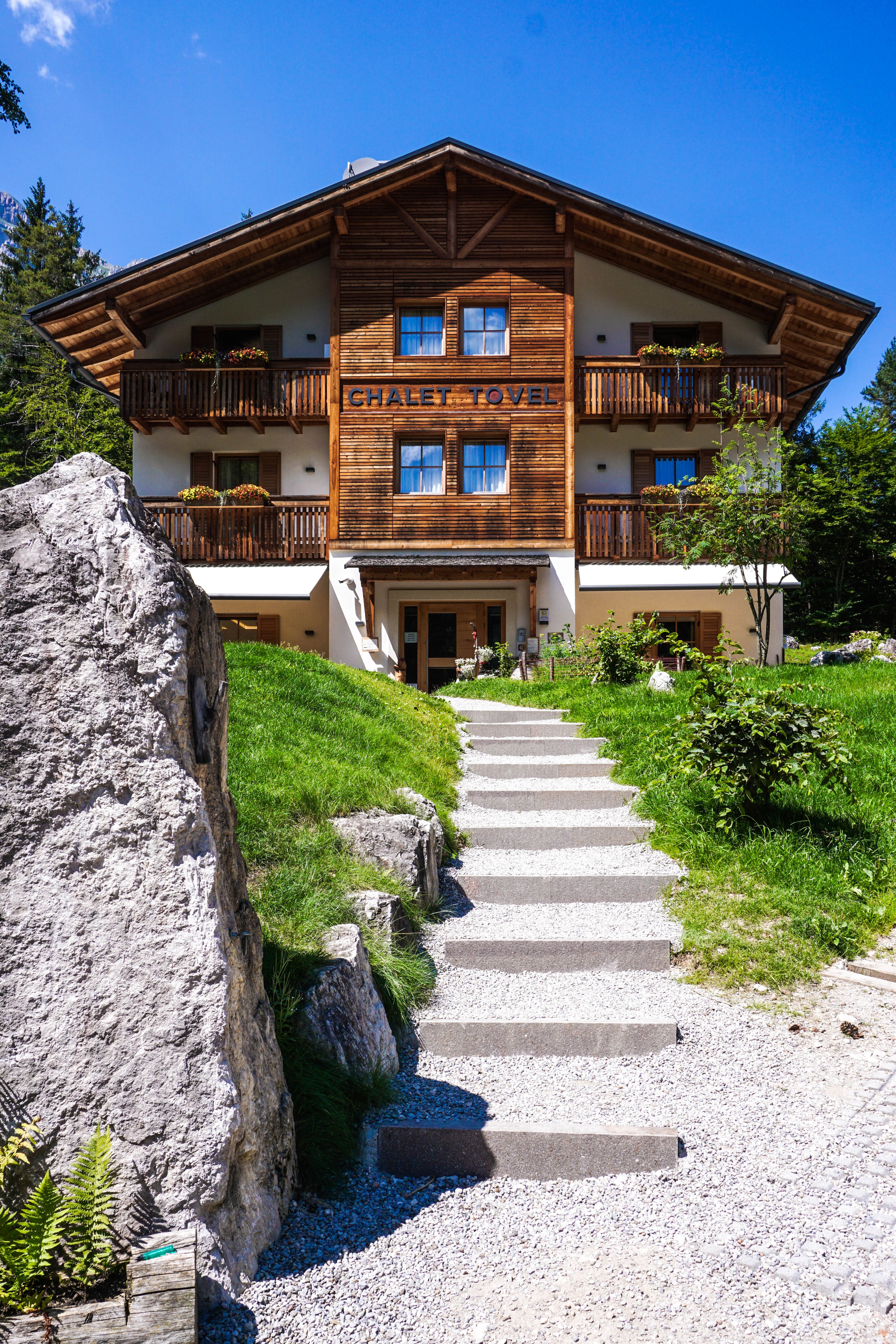 Chalet Tovel - Mountain Lake-浴室