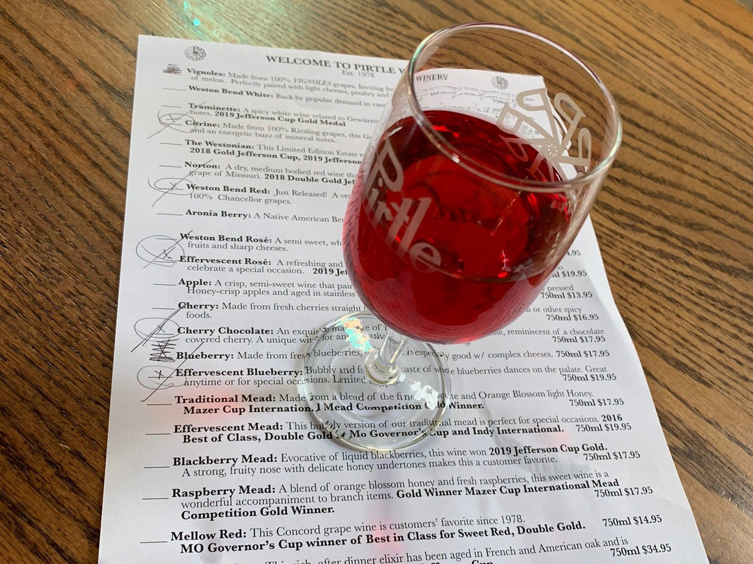 Pirtle Winery-Weston必去景点