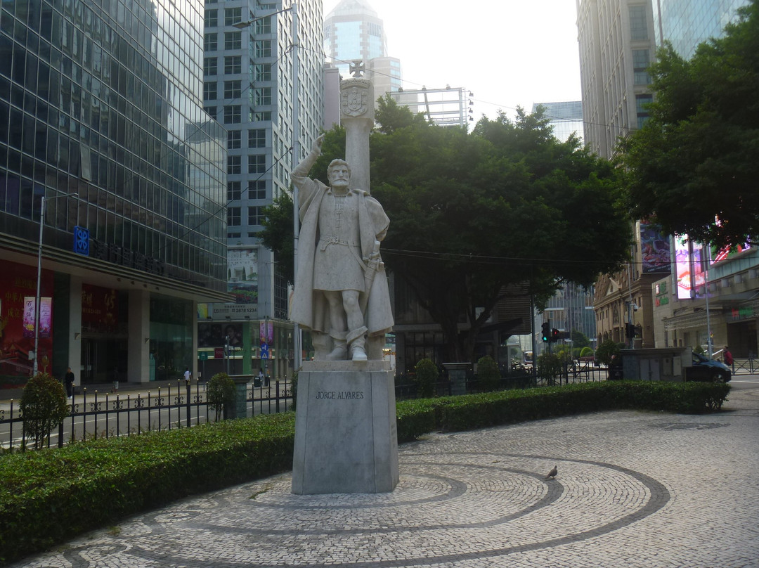 佐治･欧华利塑像-澳门必去景点
