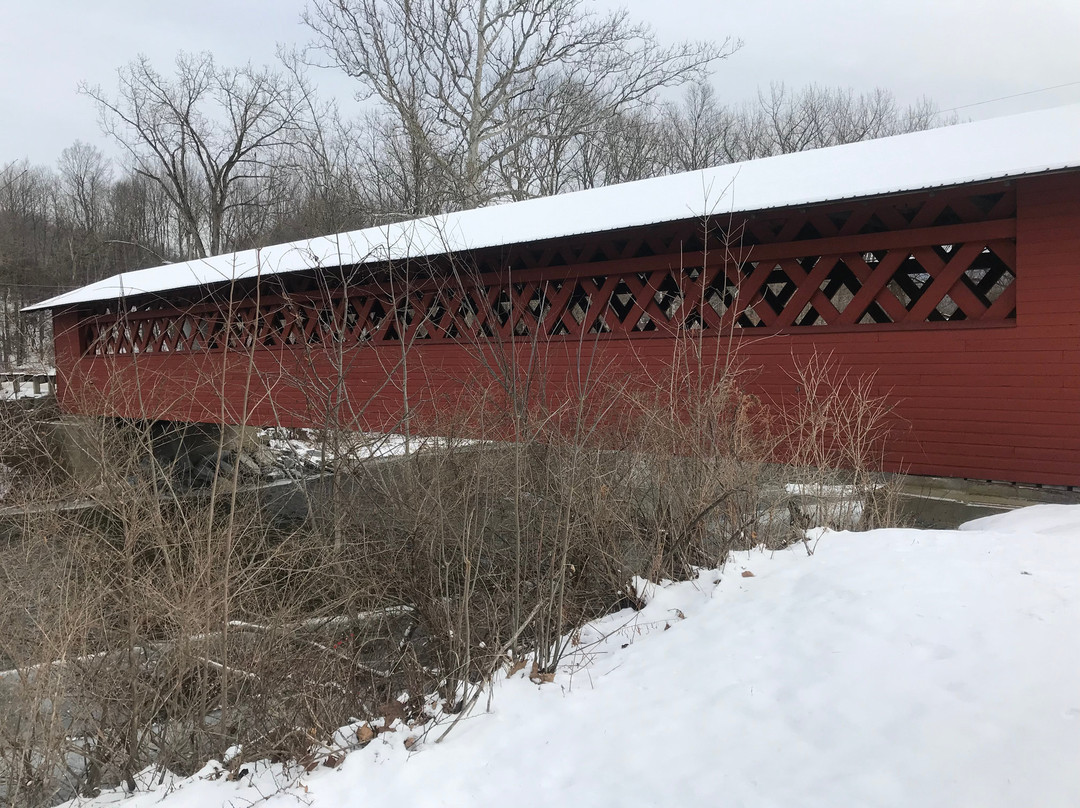 Burt Henry Covered Bridge-本宁顿必去景点