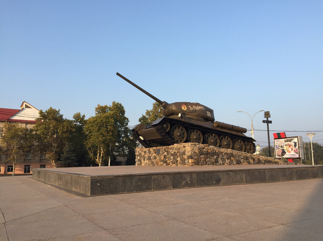 The Tank Monument-Tiraspol必去景点