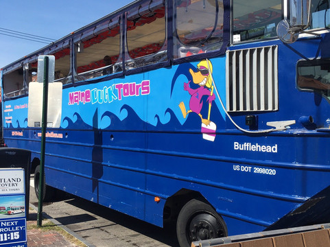 Maine Duck Tours-波特兰必去景点