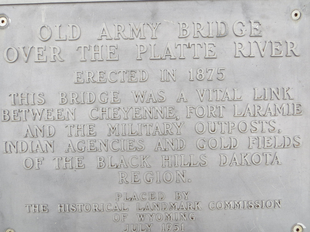 Army Iron Bridge-Fort Laramie必去景点