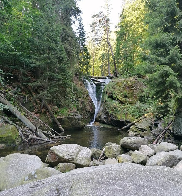Szklarki Waterfall景点图片