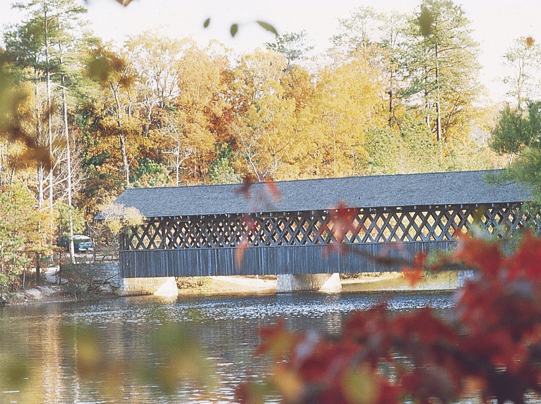 Stone Mountain Covered Bridge-石山必去景点