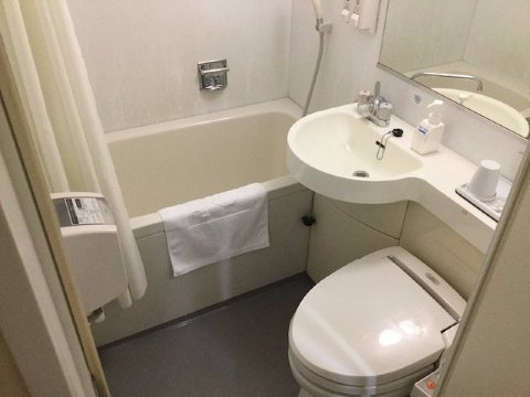 黑崎舒适酒店-浴室