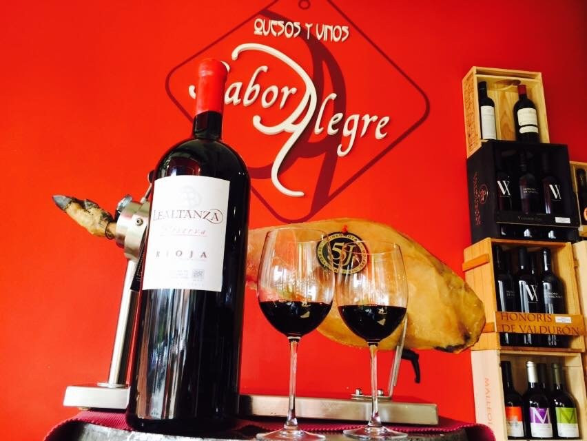 Quesos y Vinos Sabor Alegre