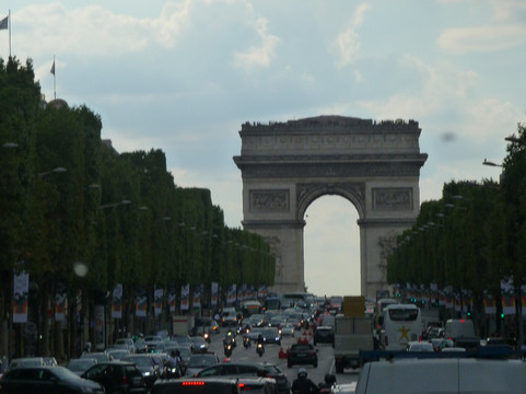 Paris Bus Service Tours-巴黎必去景点