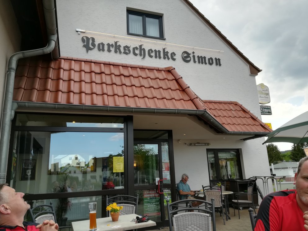 Hotel Parkschenke Simon-浴室