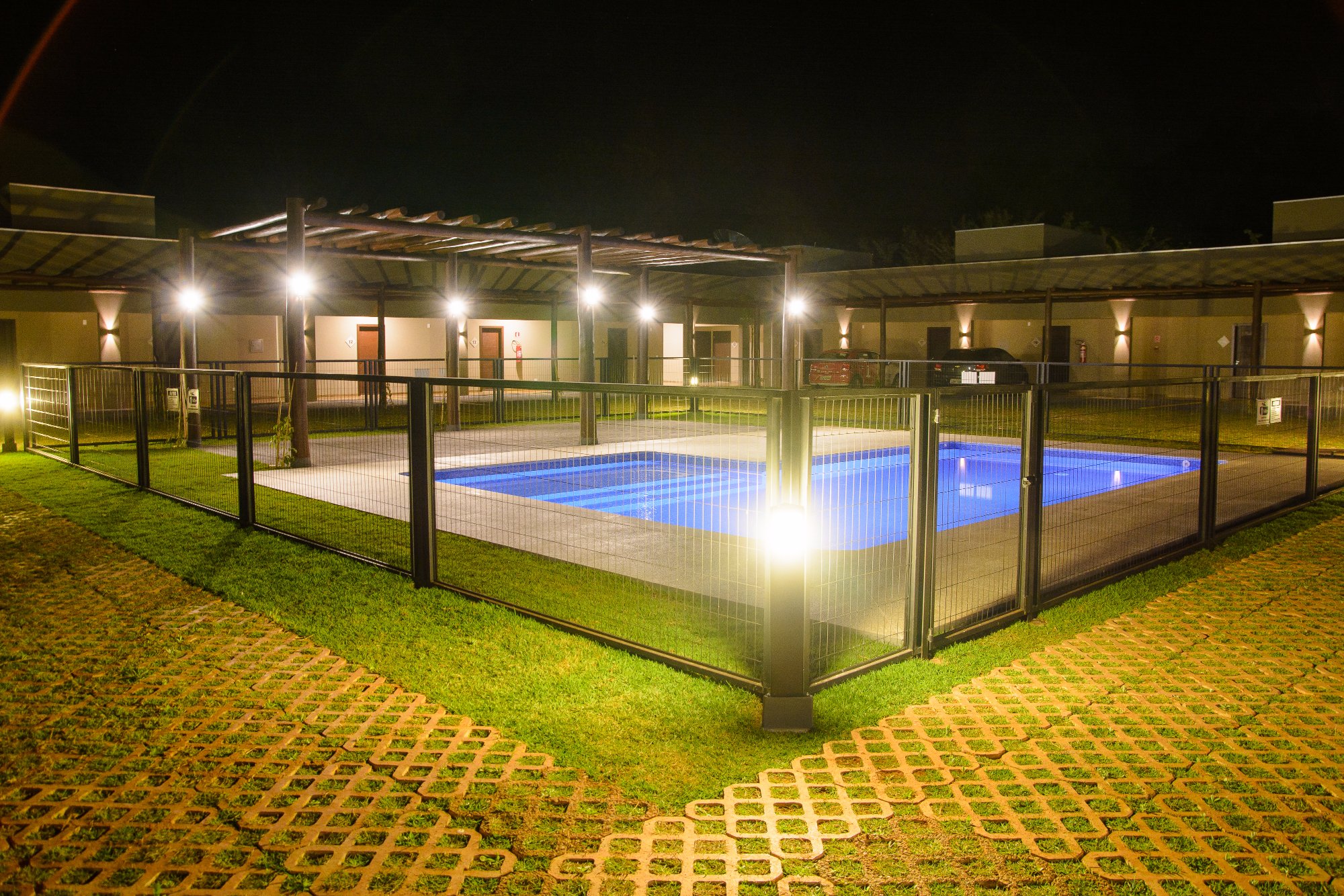 Hotel Pousada Villa do Cerrado-泳池