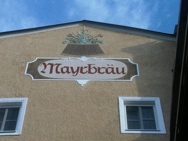 Gasthof Hotel Mayrbraeu-餐饮