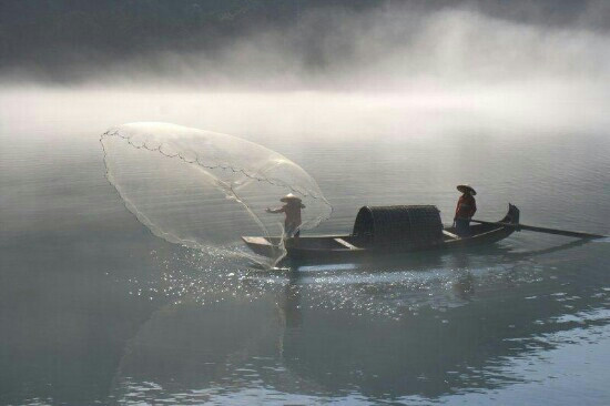 雾漫小东江-资兴市必去景点