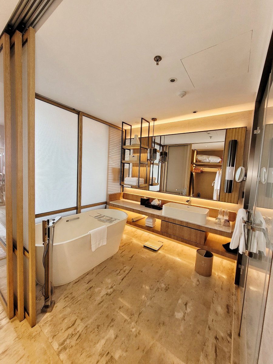 深圳金沙湾佳兆业万豪酒店-浴室