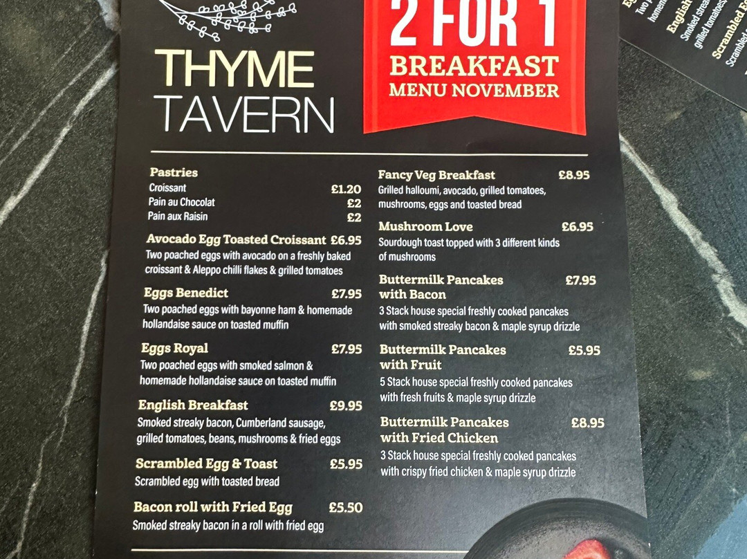 Thyme at the Tavern主图